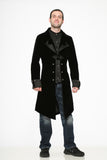 80060 Black Velvet Men's Coat